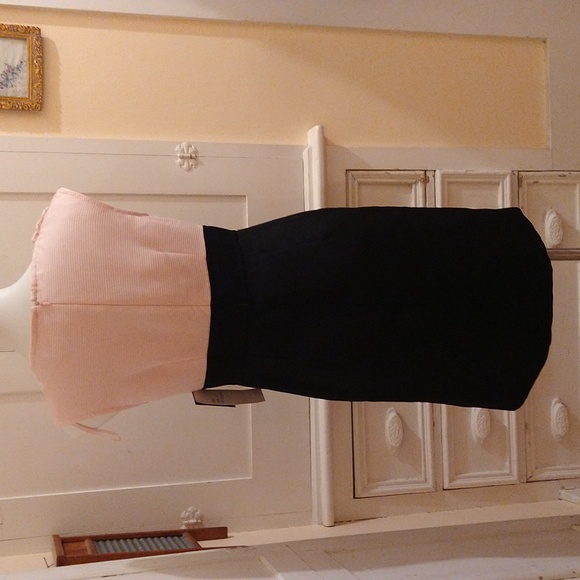 NWT Studio I pink and black dress Sz 8 - Picture 4 of 9